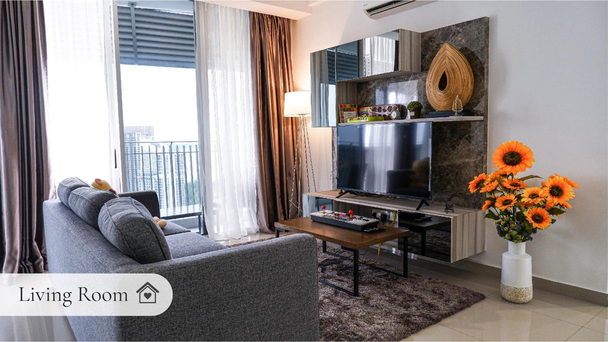 Hostahome Suites At Encorp Marina, Mins To Legoland Malaysia นุสาจายา ห้อง รูปภาพ