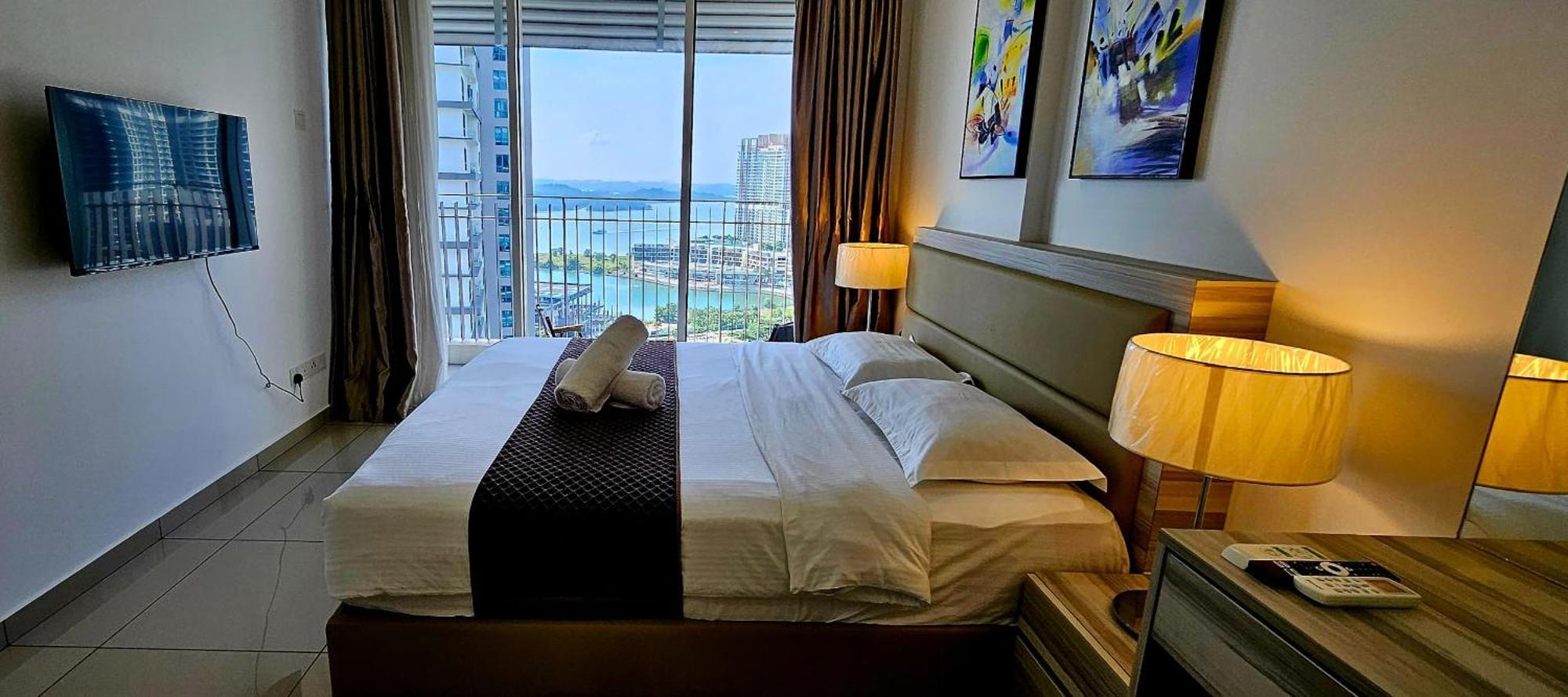 Hostahome Suites At Encorp Marina, Mins To Legoland Malaysia นุสาจายา ภายนอก รูปภาพ